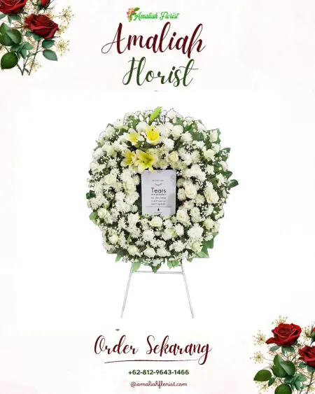 Krans Bunga Duka Sumber Mulyorejo